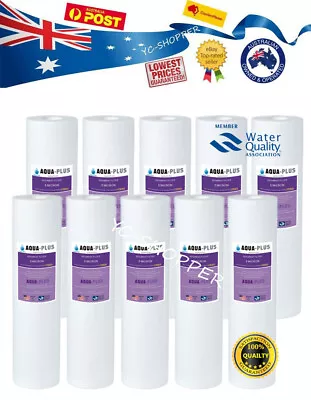 $40.95 • Buy 10 X 5 Micron Polyspun Replacement Sediment Water Filter Cartridges 10  X 2.5 