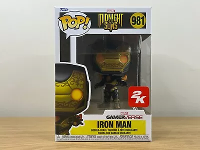 Funko POP Vinyl - Marvel - Midnight Suns - Iron Man 2K - #981 • £22.99