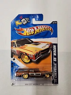 Hot Wheels Super Treasure Hunt 70 Chevelle SS Wagon 2011 • $0.99