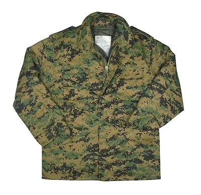 Rothco 8590 Woodland Digital Camouflage Military M-65 Field Jacket With Liner • $110.99