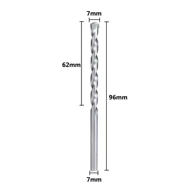 1x 3-10mm TCT Masonry Drill Bit Carbide Tip For Stone Concrete Brick Zinc-Coated • $4.12