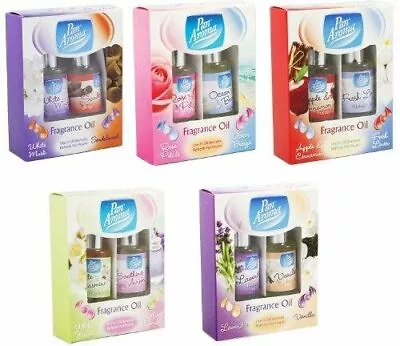 [Set Of 5] Pan Aroma Fragrance Oil For Oil Burners & Pot Pourri Assorted Scents • £10.99