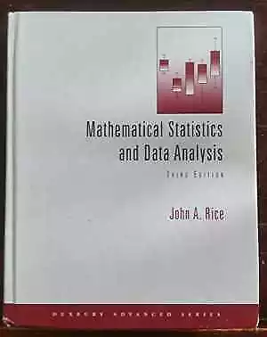 Mathematical Statistics And Data Analysis - Hardcover By Rice John A. - Good • $19.60