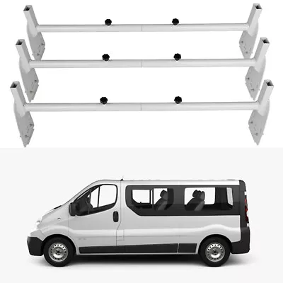Roof Ladder Rack 47.3 -70.9  3 Bar Van For Ford E-350 Super Duty GMC Savana 3500 • $110.99