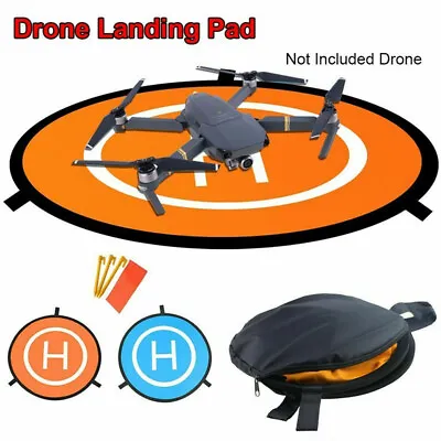 55cm Drone Quality Helicopter Landing Pad Launch Helipad For DJI Mavic Phantom • £6.98