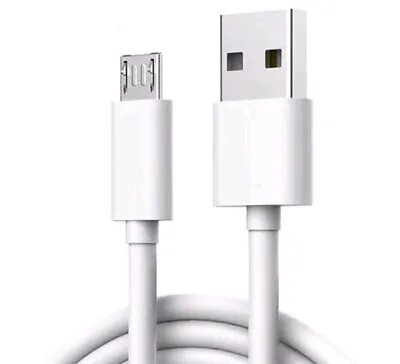 SHORT 1FT MICRO USB CABLE FAST CHARGE POWER CORD SYNC WIRE WHITE For CELL PHONES • $7.28