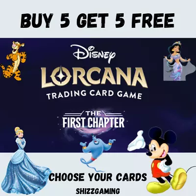 Disney Lorcana - The First Chapter /204 - Choose Your Cards • £0.99