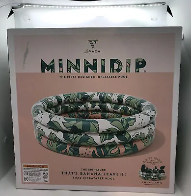 Minnidip Pool That’s Banana Leaves For Adults Teens Kids Designer Inflatable • $25