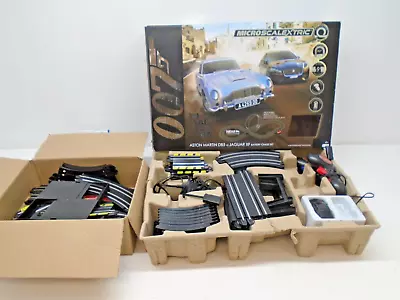 James Bond 007 Micro Scalextric + Extra Track Aston Martin Missing • £14.99