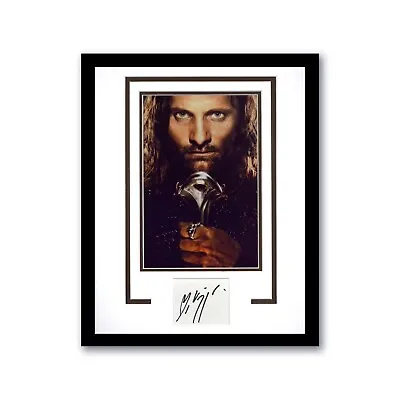 Viggo Mortensen - Lord Of The Rings Autographed Signed 11x14” Framed Photo ACOA • £179.99
