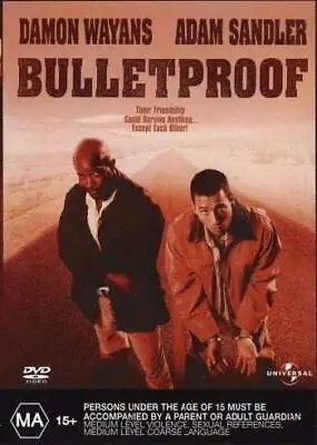 BULLETPROOF DVD - Adam Sandler Damon Wayans (Region 4)  **BRAND NEW & SEALED** • $16.99