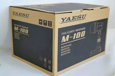 Yaesu M-100 Dual Element Desk Microphone (w/Dynamic & Condenser Element) • $349.99