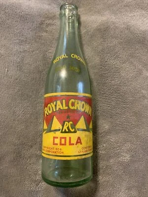 $15 • Buy Vintage Royal Crown RC Cola 12oz Clear Acl Soda Bottle Appalachia, VA. Virginia