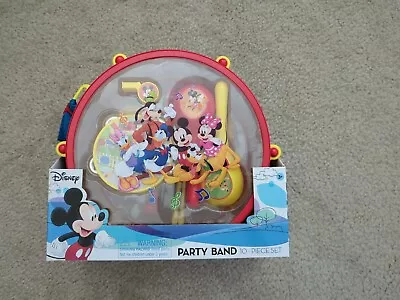 Disney Mickey Mouse Clubhouse Mickey's Party Band - 10 Piece Music Set For Kids • $2.99