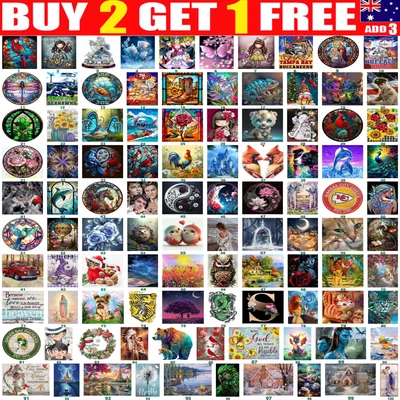 $10.69 • Buy Full Drill 5D Diamond Painting Embroidery Picture Art Cross Stitch DIY Kit Decor