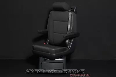 VW T6 BUS Multivan California Beach Swivel Seat Fabric Seat With Armrest Anthracite • $2632.53