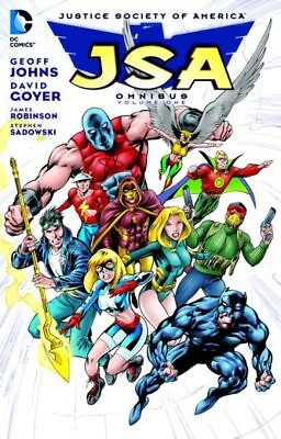 JSA Omnibus 1 Hardcover By Johns Geoff; Goyer David; Robinson James; Loeb... • $152.16