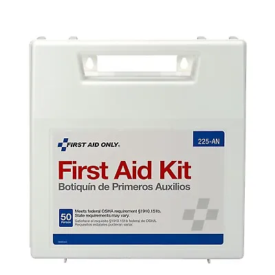 First Aid Kit 225-AN 50-Person - Emergency First And Only (Case Of 6 Kits) • $85.44