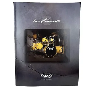 $22 • Buy Mapex Drums Hardware Catalog 2006 Famous Drummer Photo 65 Page Booklet Color Pic
