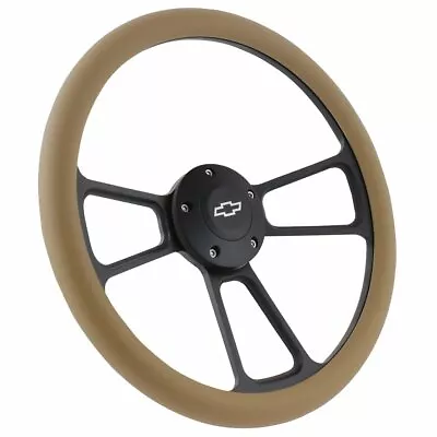 14  Black Flame Or Muscle Style Wheel Tan Vinyl For 1969 - 1994 Camaro 's • $212.82