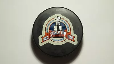 1993 100th Anniversary Stanley Cup Centennial Commemorative  NHL Game Puck!  • $19.99