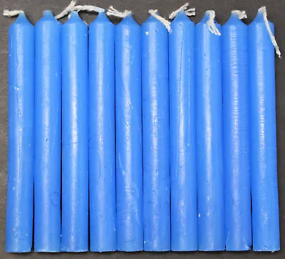 Lot Of 10 Chime Spell Candles: Light Blue  Mini 4  (NEW) Pagan Wicca Altar • $7.50