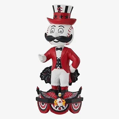 Mr. Red Cincinnati Reds 2023 Independence Day Bobblehead MLB Baseball • $144.99