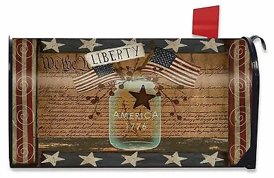 Liberty Primitive Mailbox Cover Fourth Of July Patriotic Standard Briarwood Lane • $17.97