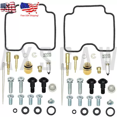 $11.99 • Buy 2 Sets For Yamaha V-Star 1100 XVS1100 1999-2009 Carburetor Repair Kit Air Screw