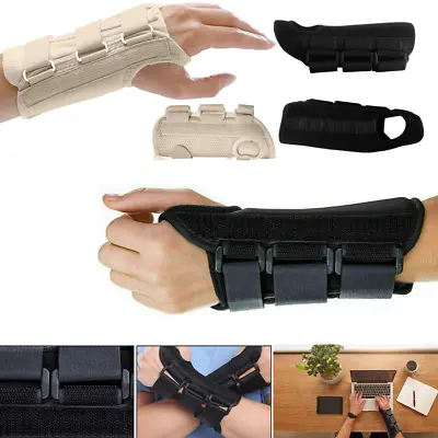 £4.99 • Buy Splint Hand Wrist Support Brace Fractures Carpal Tunnel Right Left S/M/L
