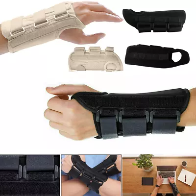 Splint Hand Wrist Support Brace Fractures Carpal Tunnel Right Left S/M/L • £4.79