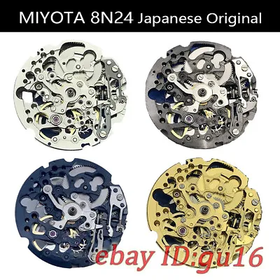 Japanese Original Miyota 8N24 Automatic Watch Movement Self-winding 21 Jewels • $58