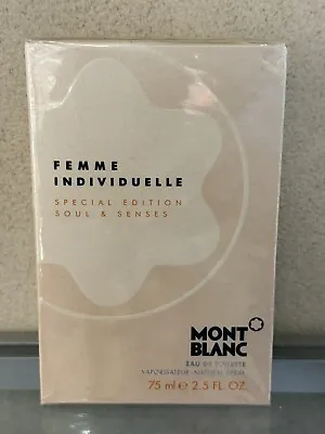 Mont Blanc Femme Individuelle Special Edition Soul And Senses EDT 75ml Rare • $160