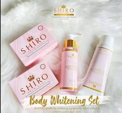 Shiro Skin Care Body Whitening Set • $45