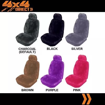 Single Premium Acrylic Sheepskin Car Seat Cover For Mazda 3 • $105