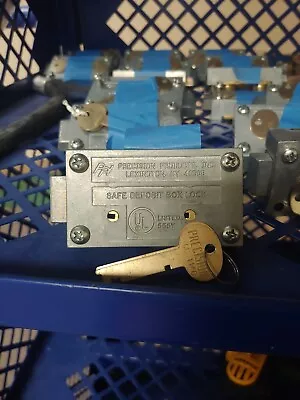 $25 • Buy Precision Products Safety Deposit Box Lock W/ Renter's Key