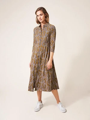 £22.50 • Buy White Stuff Women's Carmen Jersey Shirt Dress Ladies Long Sleeve Midi Outfit