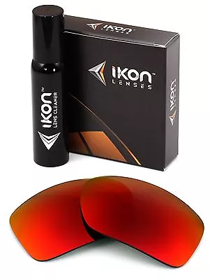 Polarized IKON Replacement Lenses For Von Zipper Clutch Sunglasses + Red Mirror • $35.90
