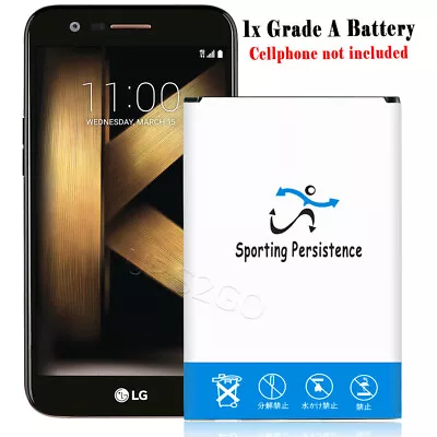 Sporting 3920mAh Replacement Battery For T-Mobile LG K20 Plus TP260 BL-46G1F • $17.88