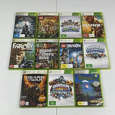 Xbox 360 Games Bundle 11 X Games Bulk Lot PAL • $60