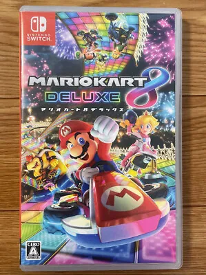 Mario Kart 8 Deluxe Nintendo Switch Japan English Español Italiano Français • $126.42