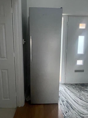 £65 • Buy Tall Freestanding Silver Larder Fridge Hotpoint