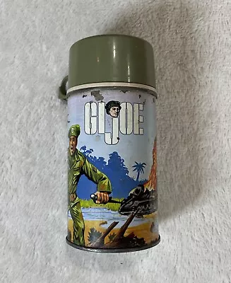 Vintage 🇺🇸 G. I. Joe Thermos By Thermos. 1967 Nice COMPLETE • $37