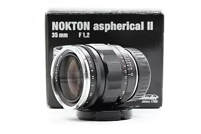 Voigtlander 35mm F1.2 Nokton Aspherical II Lens Leica M #441 • $558.95