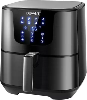 Digital Air Fryer 7L Black • $139.95