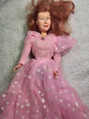 VTG 1988 Multi Toys Wizard Of Oz Glinda The Good Witch Doll 50th Anniversary MGM • $17.99