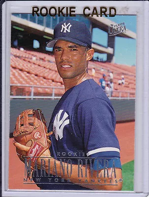 MARIANO RIVERA ROOKIE CARD New York Yankees Fleer Ultra RC Baseball HOFer! • $0.99