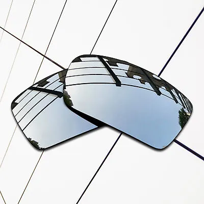TRUE Polarized Replacement Lenses For-Oakley Eyepatch 2 OO9136 Silver Mirror • $9.49