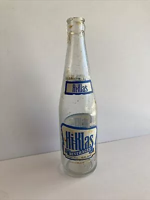 Vtg 1950s Hi-Klas Beverages Glass Soda Pop Bottle 12oz Lansing Michigan • $10