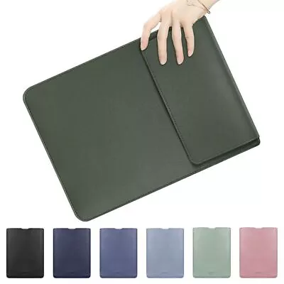 Leather Notebook Cover Pouch Laptop Bag Sleeve Case For HP Dell Lenovo Xiaomi • $21.64